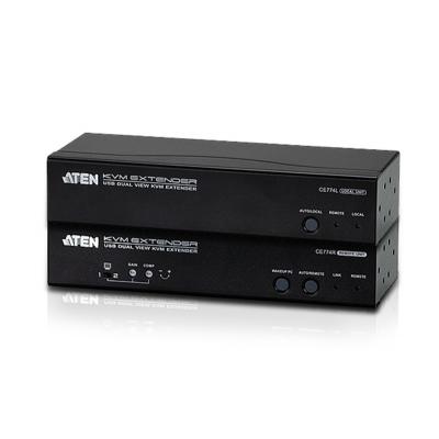 USB Dual-View KVM Extender 300m